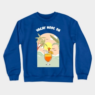 VACATION Mode Crewneck Sweatshirt